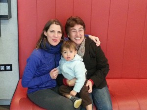 Anne, Hugo and myself